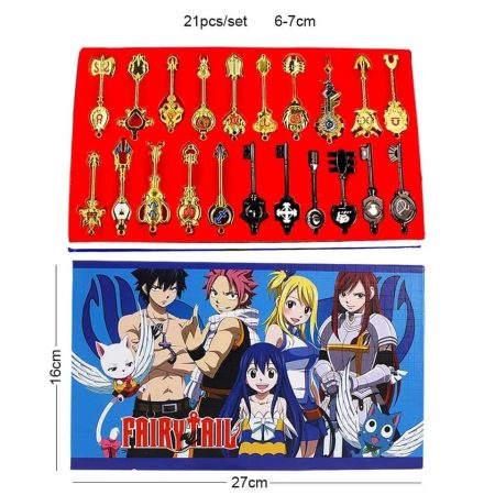 Fairy tail Keychain pendant Box
