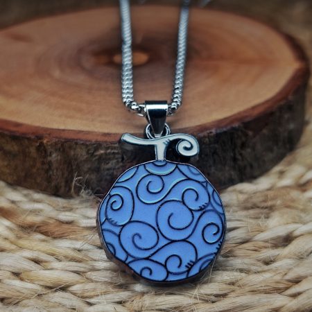 One Piece Luffy Devil Fruit locket
