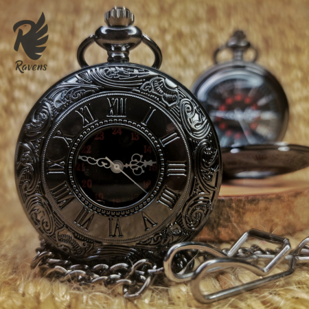 Black Pocket Watch
