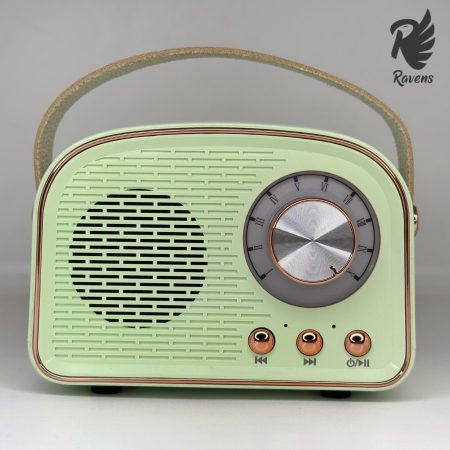 Stereo Vintage Bluetooth speaker Paste