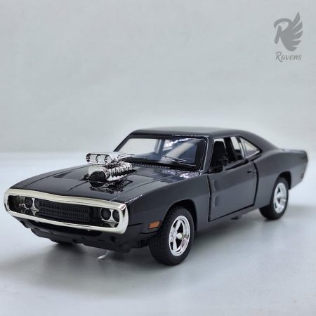 DODGE CHARGER 1970 BLACK