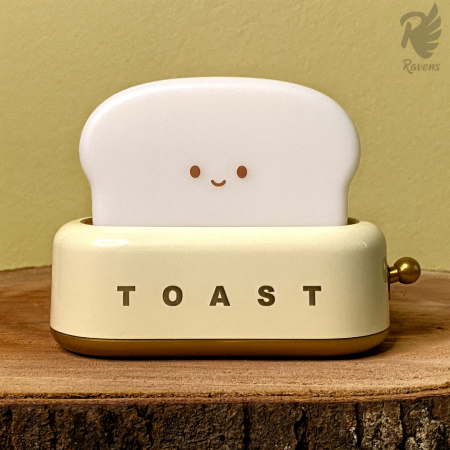 Toaster Lamp White