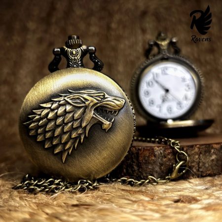 Game Of Thrones (Golden) Pocket Watch