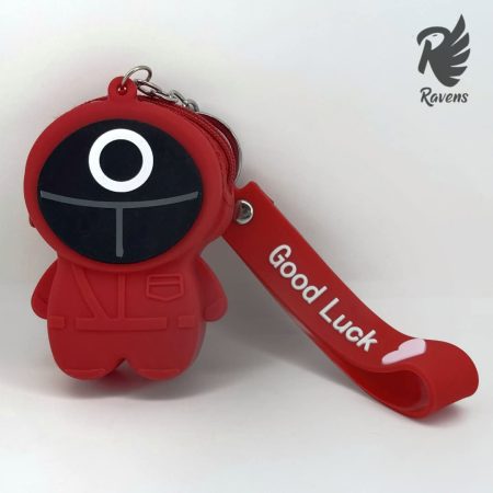 Squid Game Keychain Pouch (Circle)