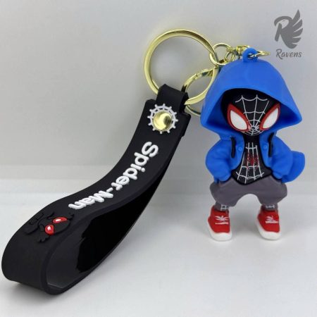 Spider-man Keychain (Blue)