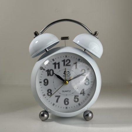 Sphere Classic Alarm Clock White