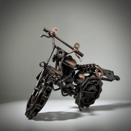 Metal Scrambler Bike