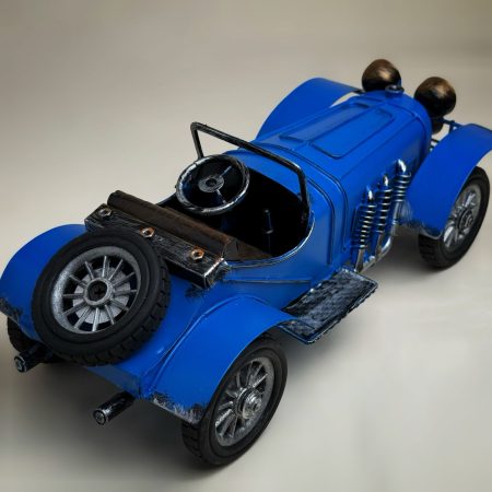 Classic Bugatti V6 Blue Car