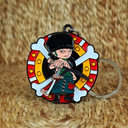 Zoro spinning keychain