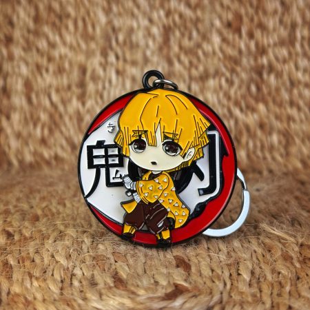 Zenitsu spinning keychain