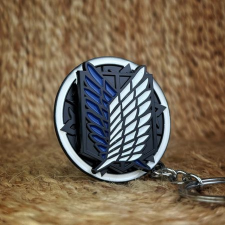 Scout Regiment spinning keychain
