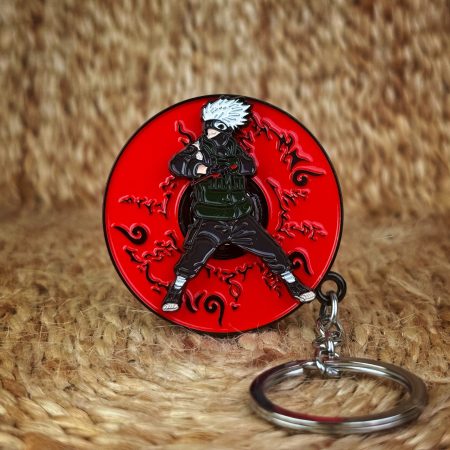 Kakashi spinning keychain