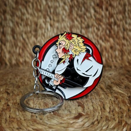 Rengoku spinning keychain