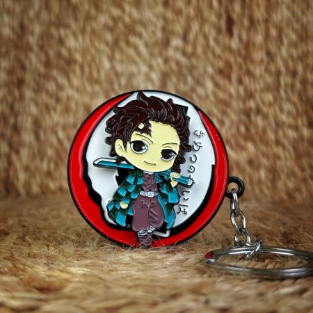 Tanjiro spinning keychain