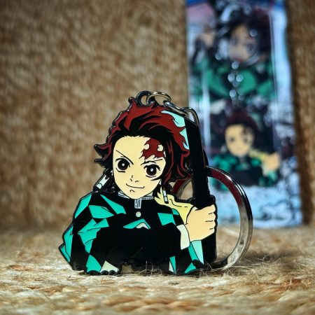 Tanjiro metal keychain
