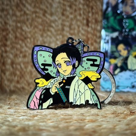 Shinobu metal keychain