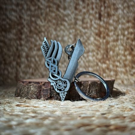 Vikings metal keychain