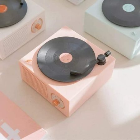Retro Atomic Bluetooth Speaker (Pink)