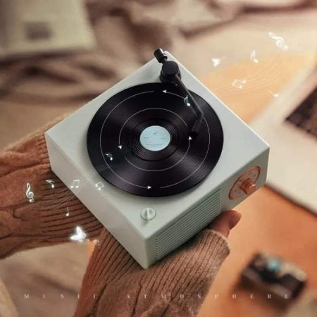 Retro Atomic Bluetooth Speaker (Sky blue)