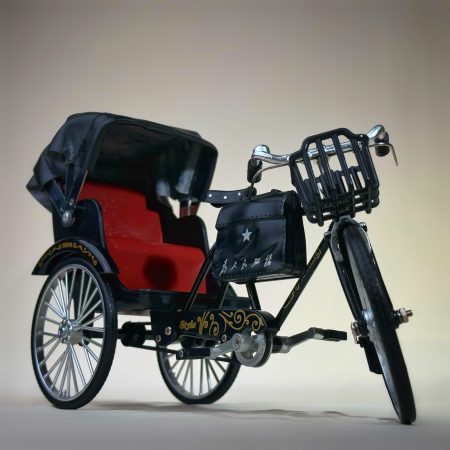 Rickshaw Diecast (Black)
