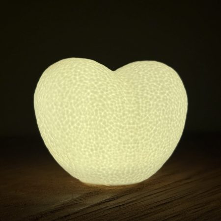 Mini White Heart Light