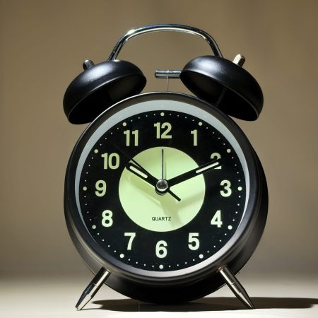 Classic Alarm Clock Black
