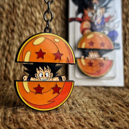 Dragon Ball Split keychain