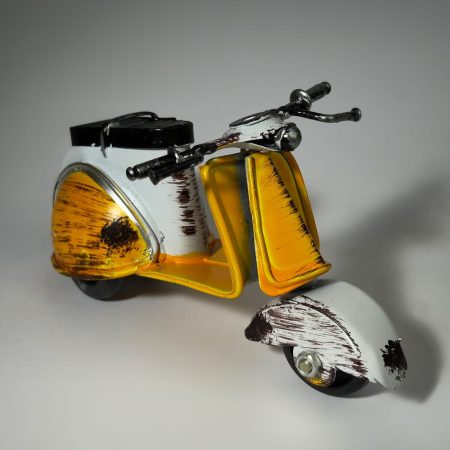 Antique Mini Vespa (Yellow)
