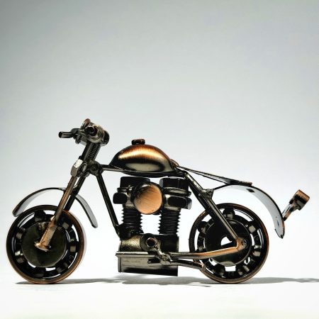 Metal Mini Bobber Bike (Bronze)